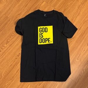 God is dope Black T-Shirt